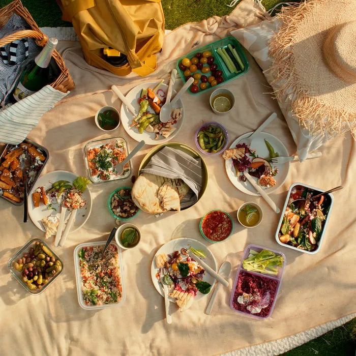 IKEA MARULK picnic set used for outdoor dining