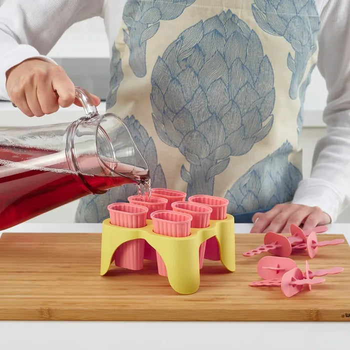 IKEA UPPFYLLD ice lolly maker used in kitchen
