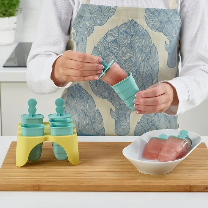 IKEA UPPFYLLD ice lolly maker used in kitchen